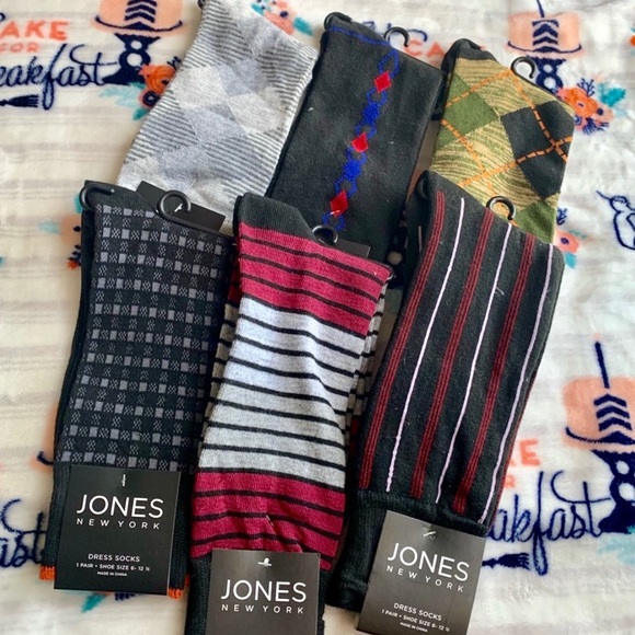 Jones New York Other - Men’s Dress Socks (6 Pairs)